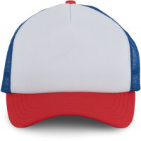 White / French Red / Reflex Blue